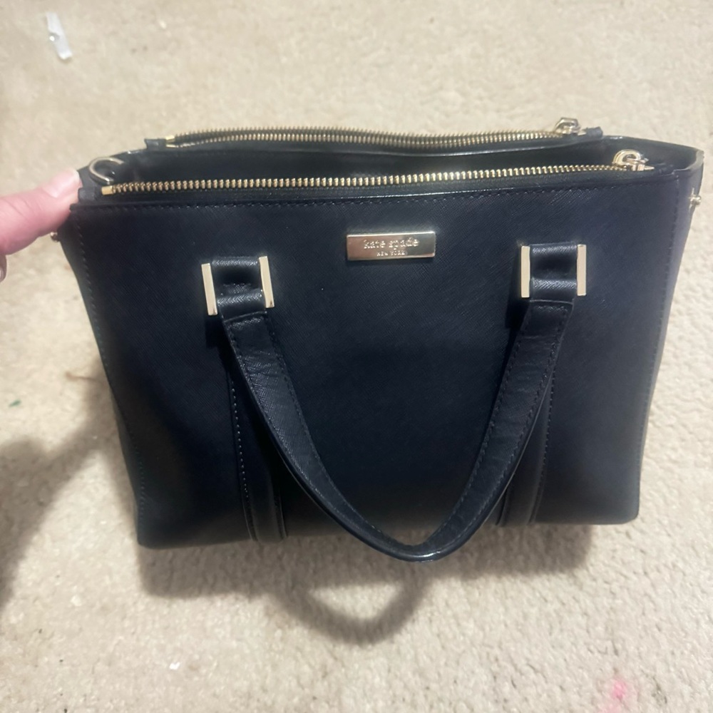 Cartera casual Kate spade  negra